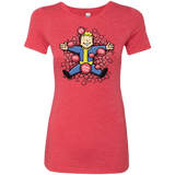 T-Shirts Vintage Red / S Nuclear Beauty Women's Triblend T-Shirt