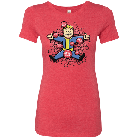 T-Shirts Vintage Red / S Nuclear Beauty Women's Triblend T-Shirt