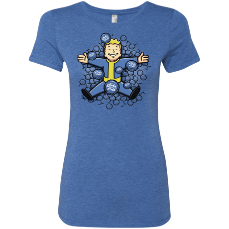 T-Shirts Vintage Royal / S Nuclear Beauty Women's Triblend T-Shirt