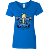 T-Shirts Royal / S Nuclear Beauty Women's V-Neck T-Shirt