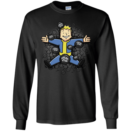 T-Shirts Black / YS Nuclear Beauty Youth Long Sleeve T-Shirt