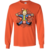T-Shirts Orange / YS Nuclear Beauty Youth Long Sleeve T-Shirt