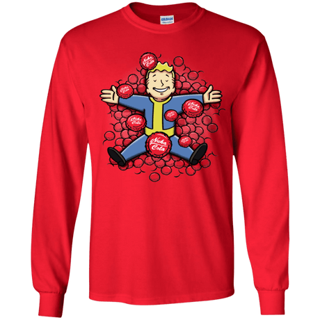 T-Shirts Red / YS Nuclear Beauty Youth Long Sleeve T-Shirt