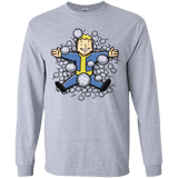 T-Shirts Sport Grey / YS Nuclear Beauty Youth Long Sleeve T-Shirt