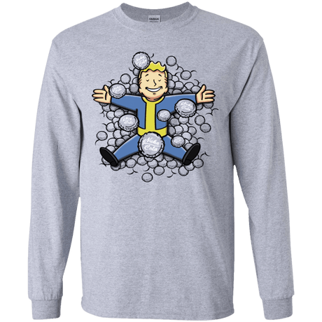 T-Shirts Sport Grey / YS Nuclear Beauty Youth Long Sleeve T-Shirt
