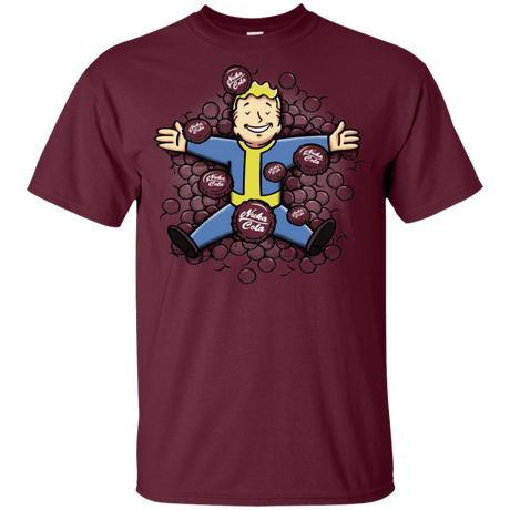 T-Shirts Maroon / YXS Nuclear Beauty Youth T-Shirt