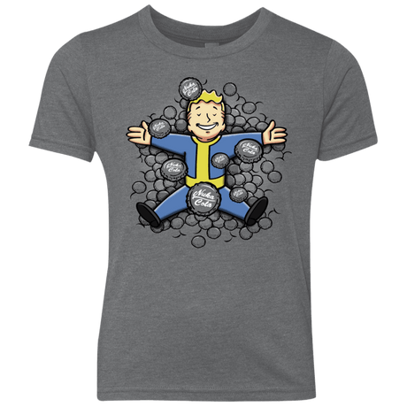 T-Shirts Premium Heather / YXS Nuclear Beauty Youth Triblend T-Shirt