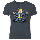 T-Shirts Vintage Navy / YXS Nuclear Beauty Youth Triblend T-Shirt