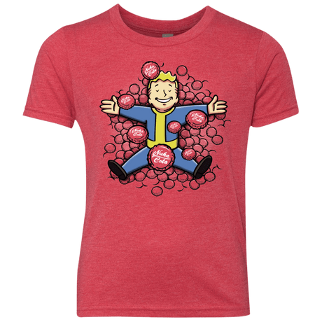 T-Shirts Vintage Red / YXS Nuclear Beauty Youth Triblend T-Shirt