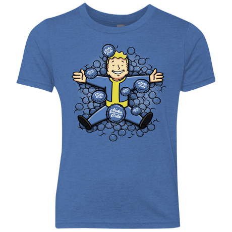 T-Shirts Vintage Royal / YXS Nuclear Beauty Youth Triblend T-Shirt