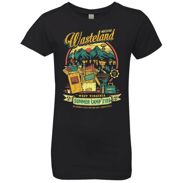 T-Shirts Black / YXS Nuclear Summer Camp Girls Premium T-Shirt