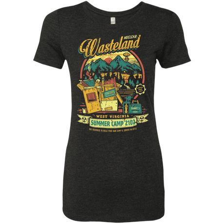 T-Shirts Vintage Black / S Nuclear Summer Camp Women's Triblend T-Shirt