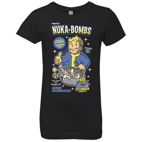 T-Shirts Black / YXS Nuka Bombs Girls Premium T-Shirt