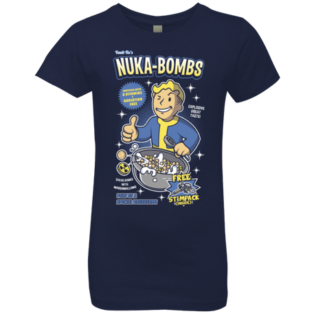 T-Shirts Midnight Navy / YXS Nuka Bombs Girls Premium T-Shirt