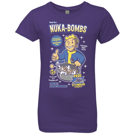 T-Shirts Purple Rush / YXS Nuka Bombs Girls Premium T-Shirt