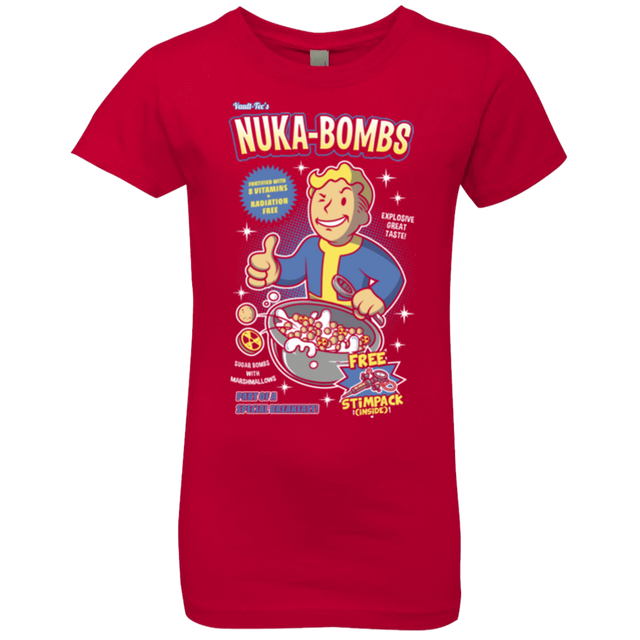 T-Shirts Red / YXS Nuka Bombs Girls Premium T-Shirt