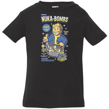 T-Shirts Black / 6 Months Nuka Bombs Infant Premium T-Shirt