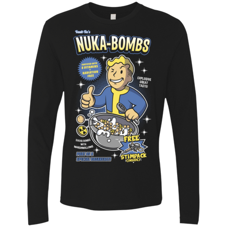 T-Shirts Black / Small Nuka Bombs Men's Premium Long Sleeve