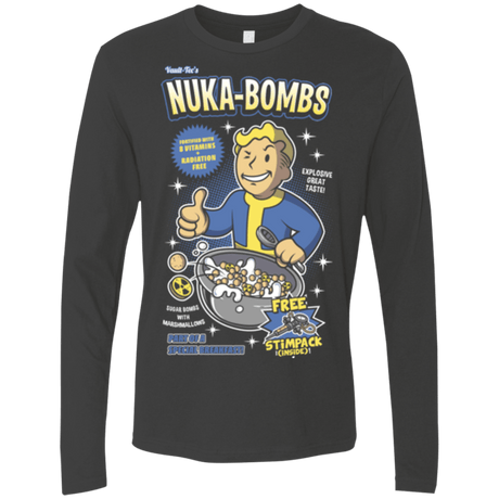 T-Shirts Heavy Metal / Small Nuka Bombs Men's Premium Long Sleeve