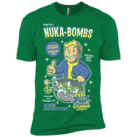 T-Shirts Kelly Green / X-Small Nuka Bombs Men's Premium T-Shirt