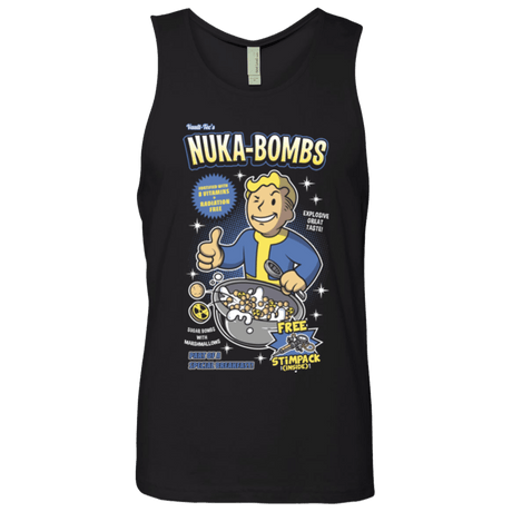 T-Shirts Black / Small Nuka Bombs Men's Premium Tank Top