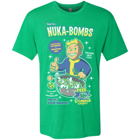 T-Shirts Envy / Small Nuka Bombs Men's Triblend T-Shirt