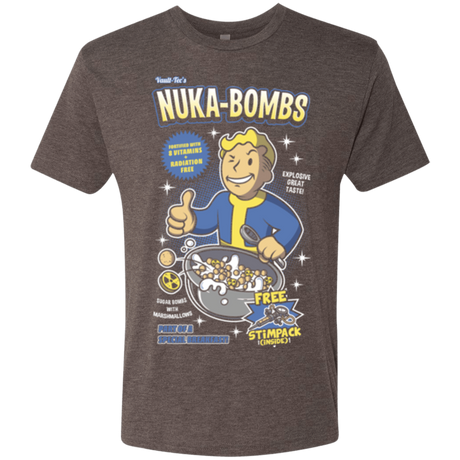 T-Shirts Macchiato / Small Nuka Bombs Men's Triblend T-Shirt