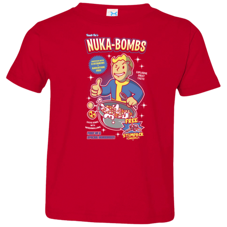 T-Shirts Red / 2T Nuka Bombs Toddler Premium T-Shirt