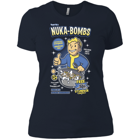 T-Shirts Midnight Navy / X-Small Nuka Bombs Women's Premium T-Shirt