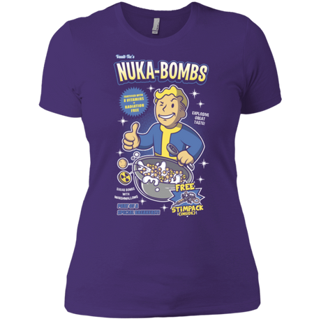 T-Shirts Purple / X-Small Nuka Bombs Women's Premium T-Shirt