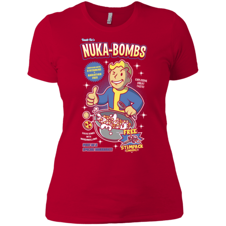 T-Shirts Red / X-Small Nuka Bombs Women's Premium T-Shirt
