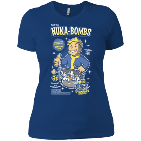 T-Shirts Royal / X-Small Nuka Bombs Women's Premium T-Shirt