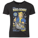 T-Shirts Vintage Black / YXS Nuka Bombs Youth Triblend T-Shirt