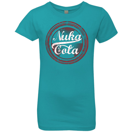 T-Shirts Tahiti Blue / YXS Nuka Cola Girls Premium T-Shirt