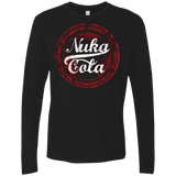 T-Shirts Black / Small Nuka Cola Men's Premium Long Sleeve