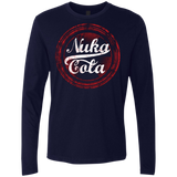 T-Shirts Midnight Navy / Small Nuka Cola Men's Premium Long Sleeve