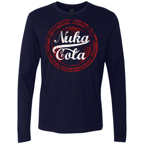 T-Shirts Midnight Navy / Small Nuka Cola Men's Premium Long Sleeve
