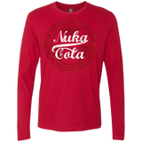 T-Shirts Red / Small Nuka Cola Men's Premium Long Sleeve