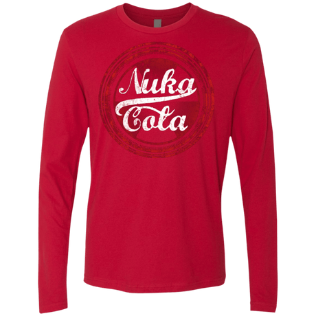T-Shirts Red / Small Nuka Cola Men's Premium Long Sleeve