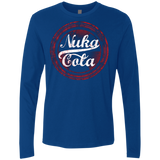 T-Shirts Royal / Small Nuka Cola Men's Premium Long Sleeve