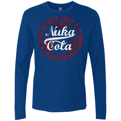 T-Shirts Royal / Small Nuka Cola Men's Premium Long Sleeve
