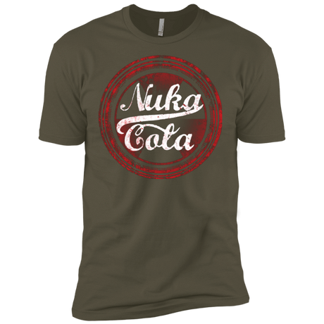 T-Shirts Military Green / X-Small Nuka Cola Men's Premium T-Shirt