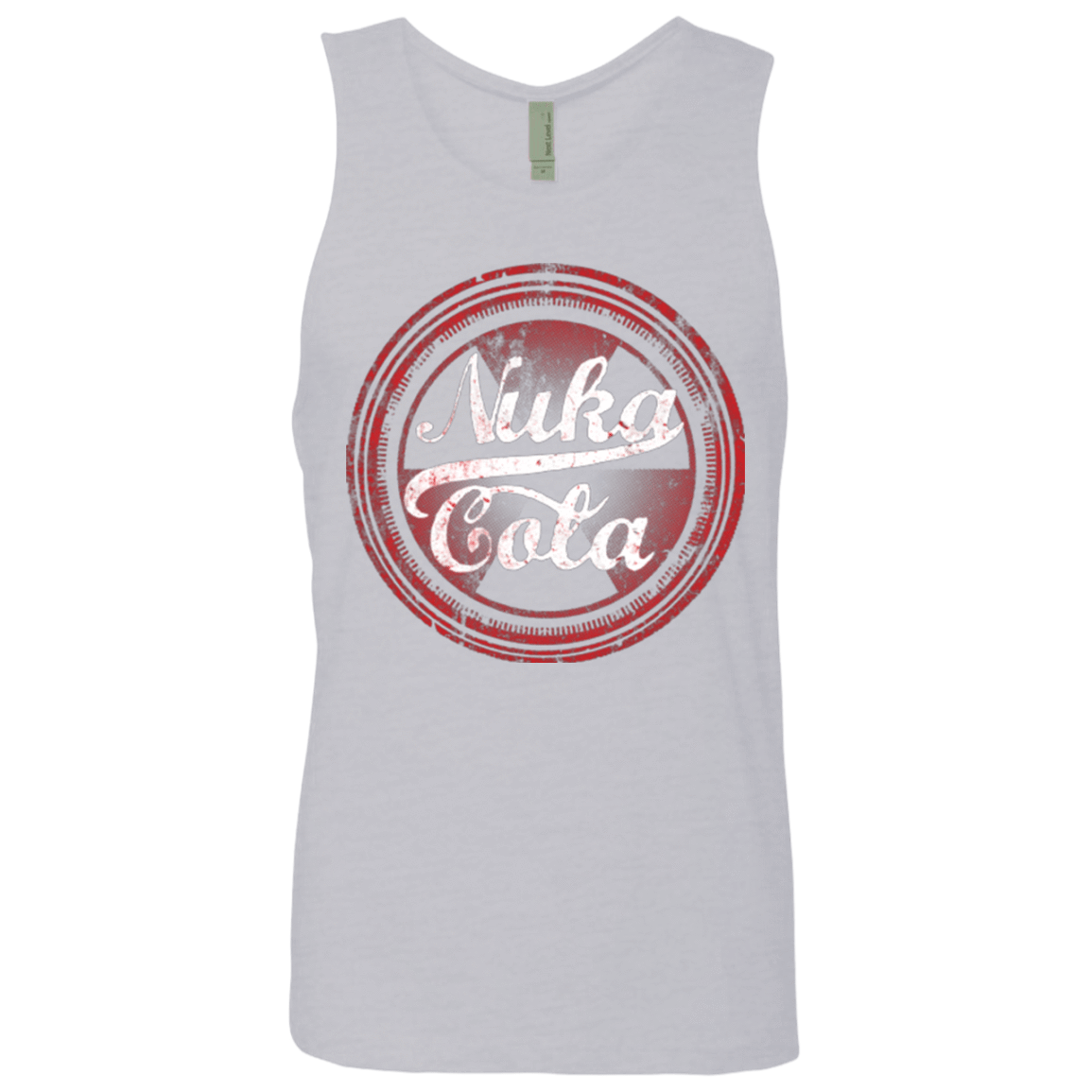 T-Shirts Heather Grey / Small Nuka Cola Men's Premium Tank Top