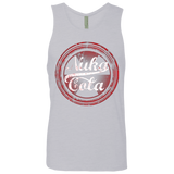 T-Shirts Heather Grey / Small Nuka Cola Men's Premium Tank Top