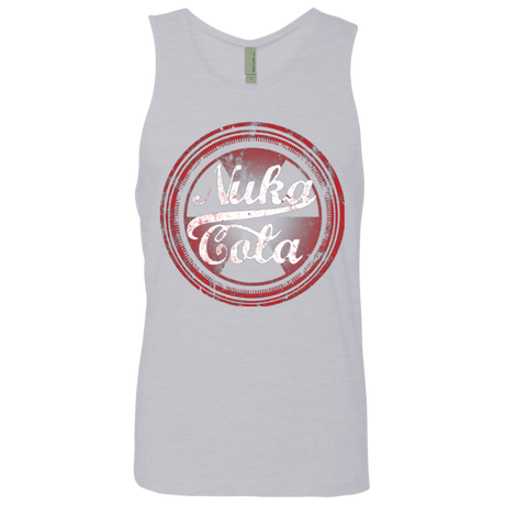 T-Shirts Heather Grey / Small Nuka Cola Men's Premium Tank Top