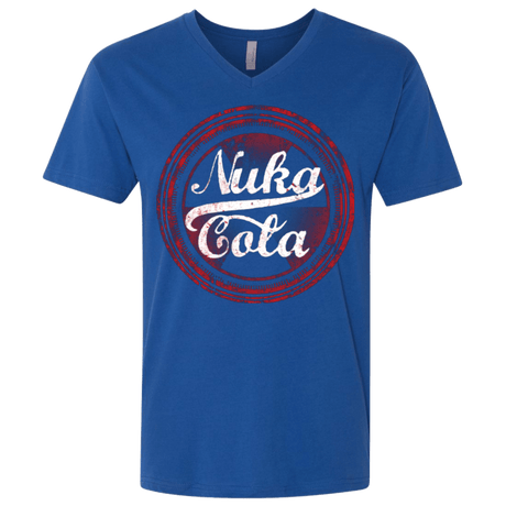 T-Shirts Royal / X-Small Nuka Cola Men's Premium V-Neck
