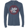 T-Shirts Indigo / X-Small Nuka Cola Triblend Long Sleeve Hoodie Tee