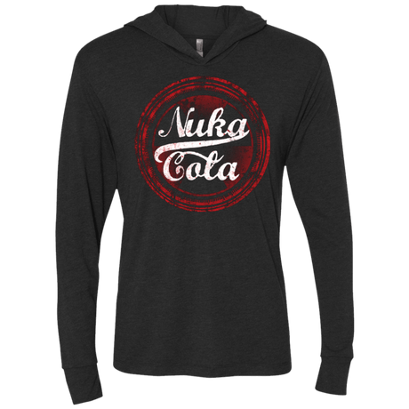 T-Shirts Vintage Black / X-Small Nuka Cola Triblend Long Sleeve Hoodie Tee
