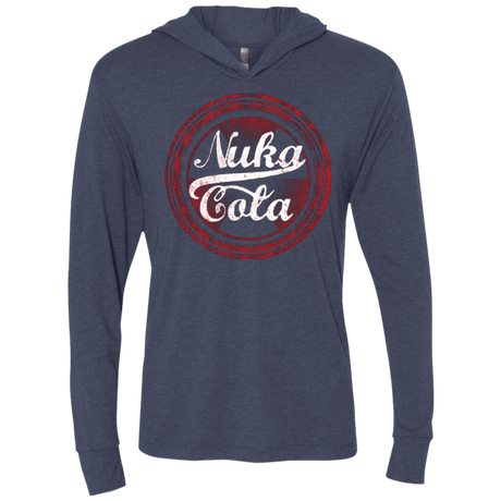 T-Shirts Vintage Navy / X-Small Nuka Cola Triblend Long Sleeve Hoodie Tee