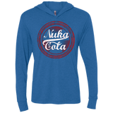 T-Shirts Vintage Royal / X-Small Nuka Cola Triblend Long Sleeve Hoodie Tee